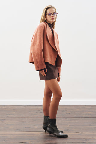 Wool Short Jacket Tıle