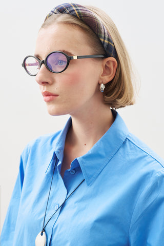 Classic Shirt With Wide Cuffs Blue