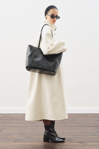 Gaia Oversized Coat Ecru