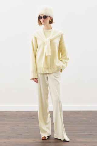 Chunky Oversized Sweater Yellow