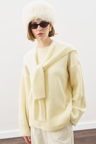 Chunky Oversized Sweater Yellow