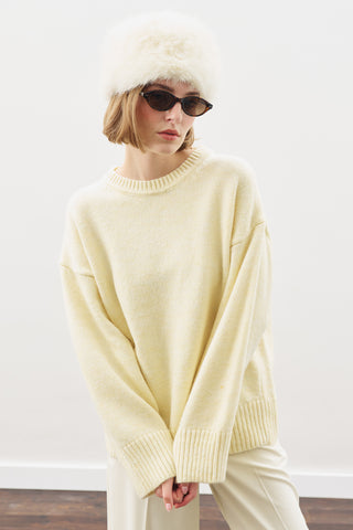 Chunky Oversized Sweater Yellow