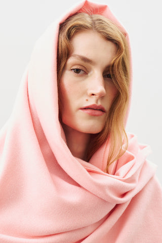 Cashmere Feel Scarf Pink