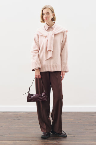 Chunky Oversized Sweater Pınk