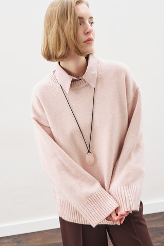 Chunky Oversized Sweater Pınk