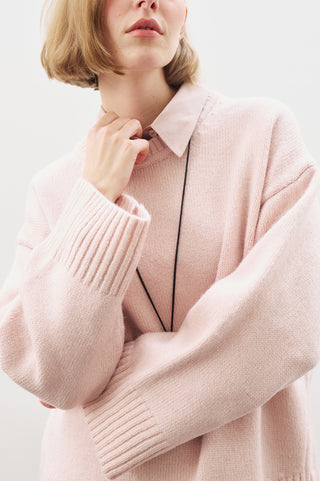 Chunky Oversized Sweater Pınk