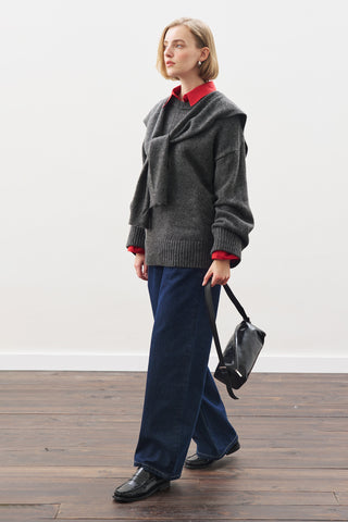 Chunky Oversized Sweater Anthracıte