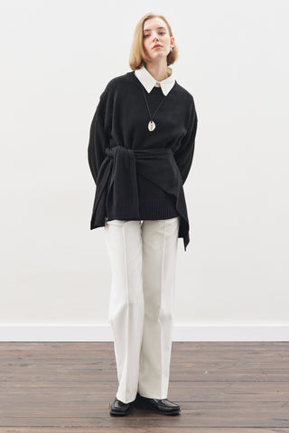 Chunky Oversized Sweater Black