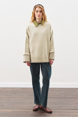Chunky Oversized Sweater Beıge