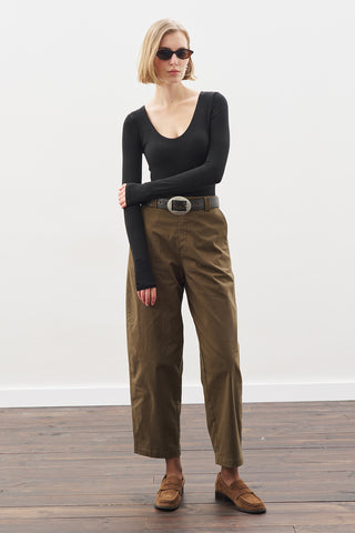 Barrel Trousers Khakı