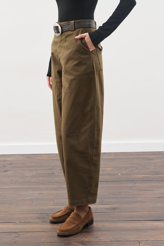 Barrel Trousers Khakı