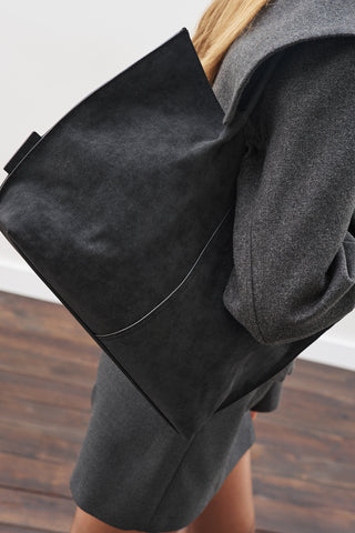 Suede Momo Bag Black