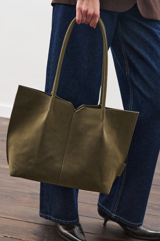 Suede Momo Bag Green