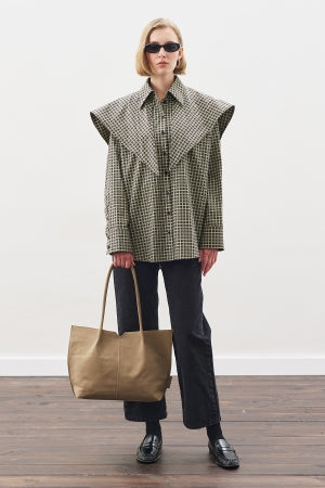 Suede Momo Bag Beige