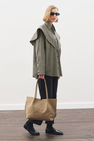 Suede Momo Bag Beige