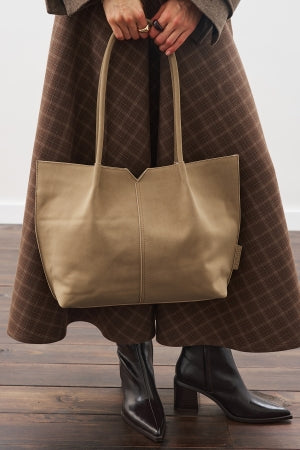 Suede Momo Bag Beige