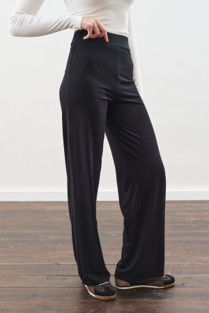 Knotted Trouser Set Black