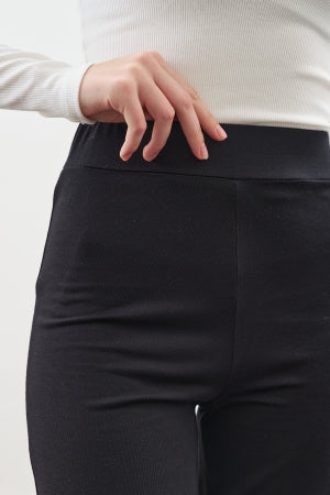 Knotted Trouser Set Black