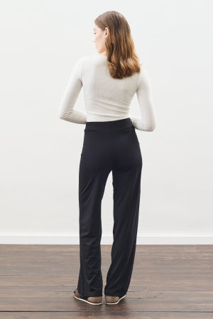 Knotted Trouser Set Black