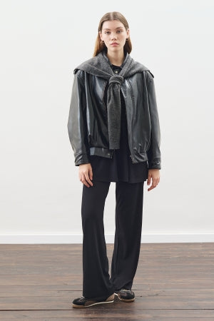 Knotted Trouser Set Black