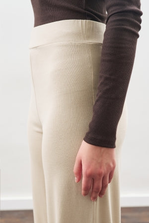 Knotted Trouser Set Stone