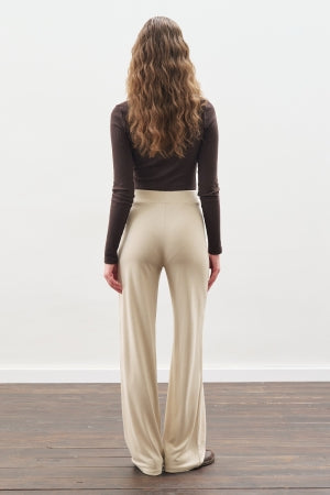 Knotted Trouser Set Stone