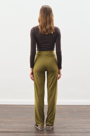 Knotted Trouser Set Green