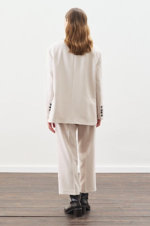 Oversized Cut Blazer Beıge