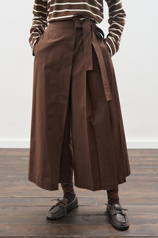 Skirt Style Pants Brown