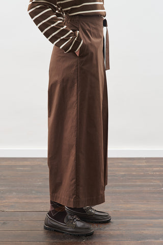 Skirt Style Pants Brown
