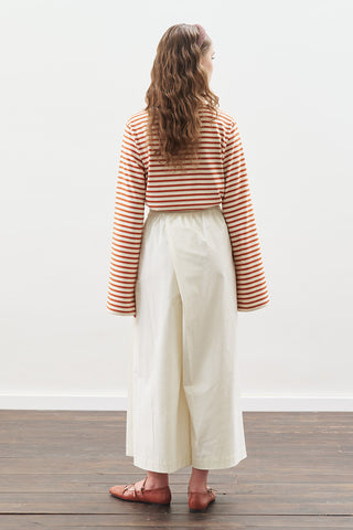 Striped T-Shirt With Scarf Detail Tile