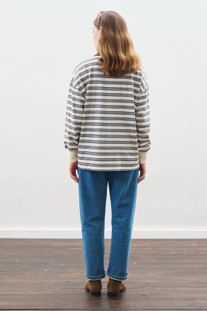 Oversized Polo T-Shirt Blue