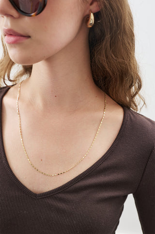 Minimal Sequin Chain Necklace Standard