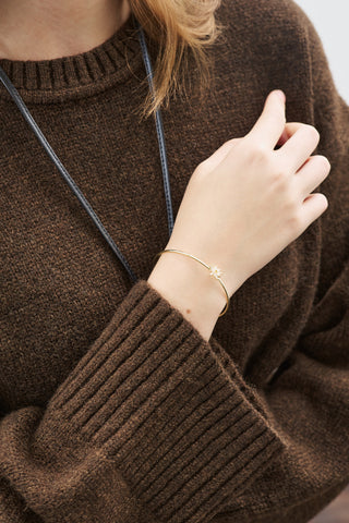 Mini Star Detail Bracelet Gold