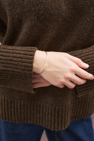 Mini Star Detail Bracelet Gold