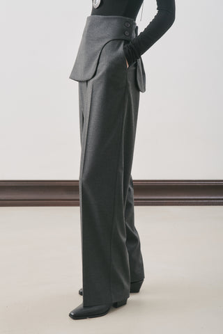 Classic Tailored Trousers Anthracite