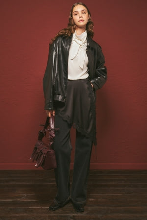 Soft Wide Leg Jeans Black