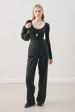 Classic Tailored Trousers Black