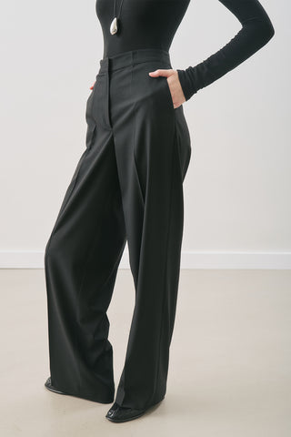 Classic Tailored Trousers Black