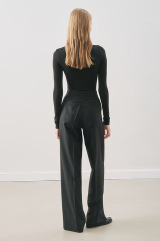 Classic Tailored Trousers Black
