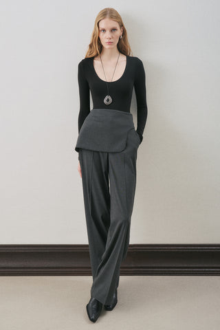 Classic Tailored Trousers Anthracite