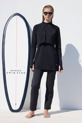 Finger Loop Modest Swim Set Black