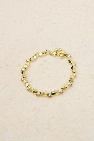 Mini Stone Bracelet Gold