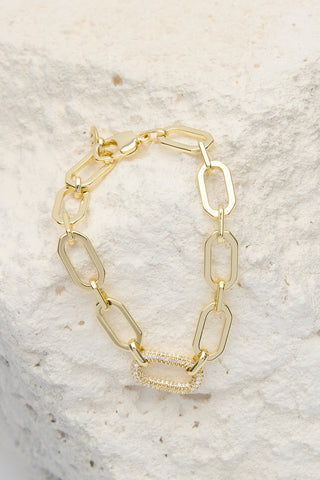 Monara Zircon Chain Bracelet Standard