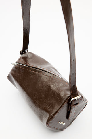 Nour Leather Bag Brown