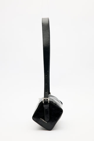 Nour Leather Bag Black