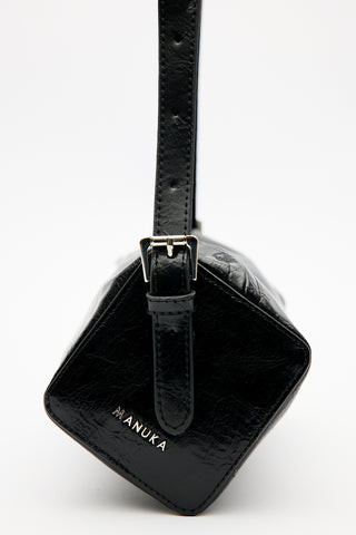 Nour Leather Bag Black