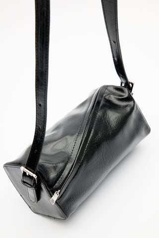 Nour Leather Bag Black