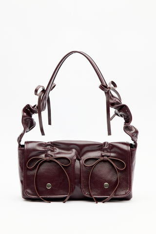 Ruby Pocket Bag Burgundy