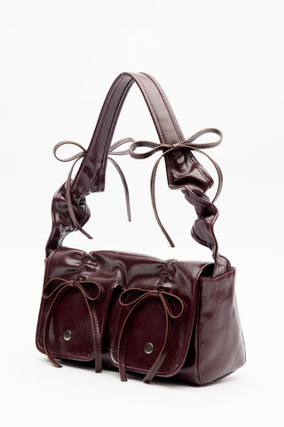 Ruby Pocket Bag Burgundy